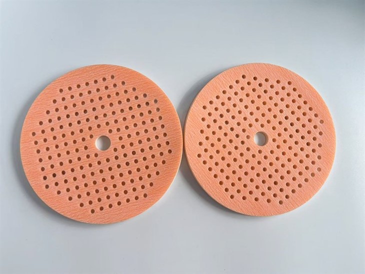 Orange Film Flexible Sanding Sponge Sandpaper Discs suppliers